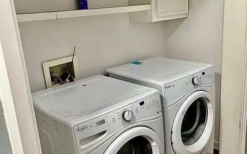 In-unit washer and dryer