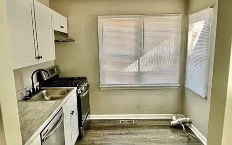 Kitchen angle with window